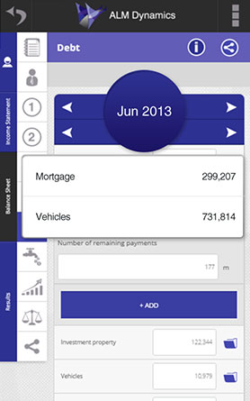 App slide two of Debt section